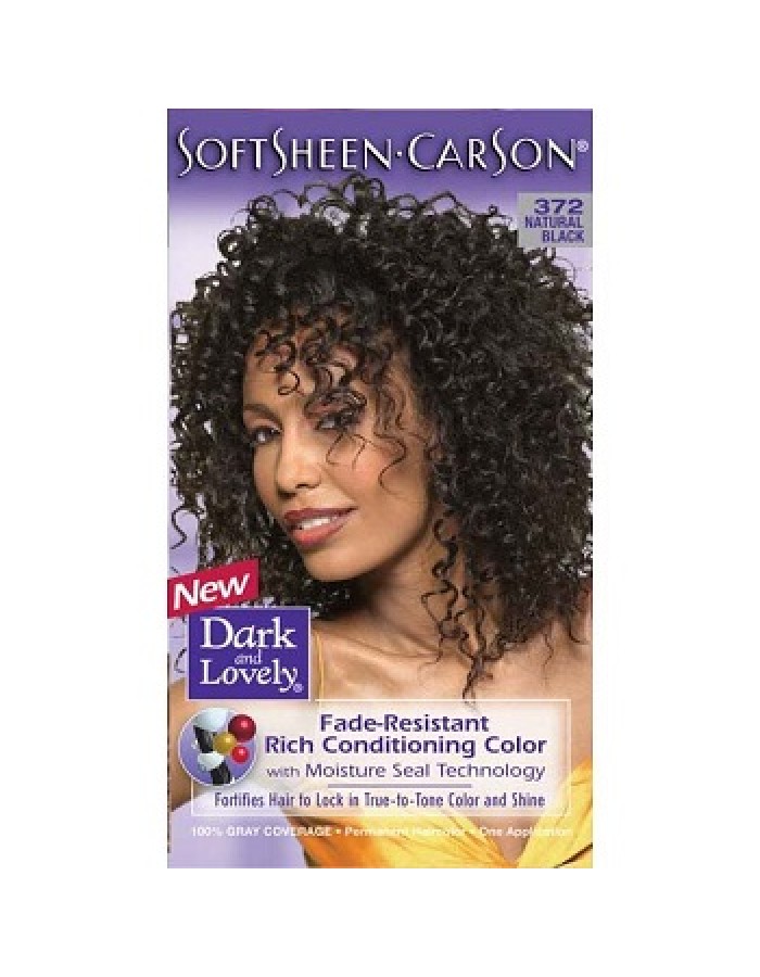 Dark And Lovely Hair Colour - 372 Natural Black 